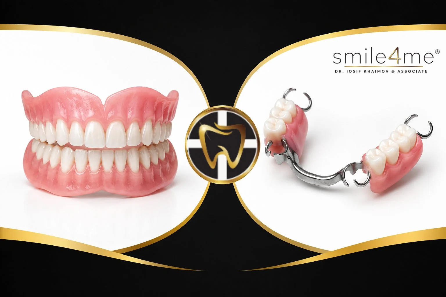 Comparison of complete full dentures and removable partial dentures